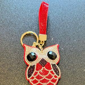 LGS Charms - Birds - Rhinestone Keychain Fashion Accessory with Tassel