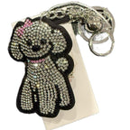 LGS Charms - Dogs & Cats - Rhinestone Keychain Fashion Accessory with Tassel