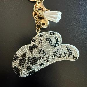 LGS Charms - Western - Rhinestone Keychain Fashion Accessory with Tassel