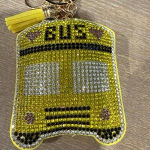 LGS Charms - Misc - Rhinestone Keychain for Zippy Bag Fashion Accessory with Tassel