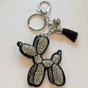 LGS Charms - Misc - Rhinestone Keychain for Zippy Bag Fashion Accessory with Tassel
