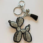 LGS Charms - Misc - Rhinestone Keychain for Zippy Bag Fashion Accessory with Tassel