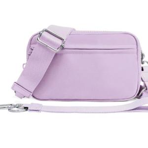 LGS 3 in 1 Wallet RFID protected - Nylon Wristlet & Crossbody Bag for Women, Fits Most Smartphones, Stylish & Versatile wallets purse Casual Lightweight Bag Checkered Pattern Bag