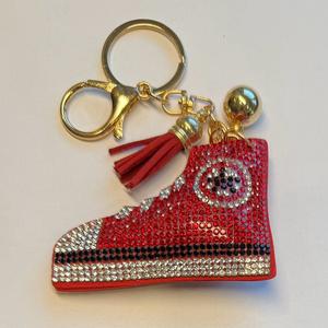 LGS Charms - Misc - Rhinestone Keychain for Zippy Bag Fashion Accessory with Tassel