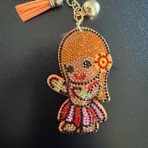 LGS Charms - Misc - Rhinestone Keychain for Zippy Bag Fashion Accessory with Tassel
