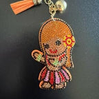 LGS Charms - Misc - Rhinestone Keychain for Zippy Bag Fashion Accessory with Tassel