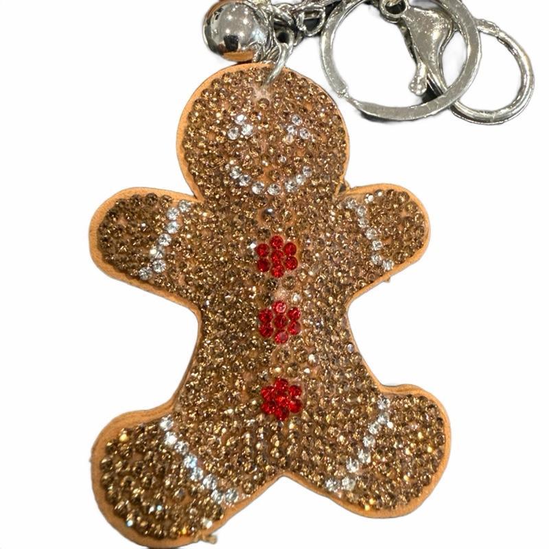 Claim Night Rhinestone Charms Bling Bling Keychains Hearts