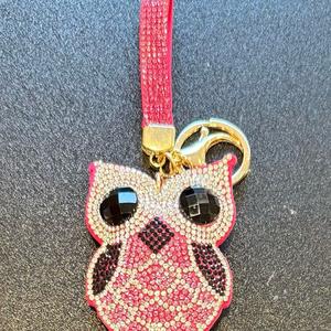 LGS Charms - Birds - Rhinestone Keychain Fashion Accessory with Tassel