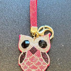 LGS Charms - Birds - Rhinestone Keychain Fashion Accessory with Tassel