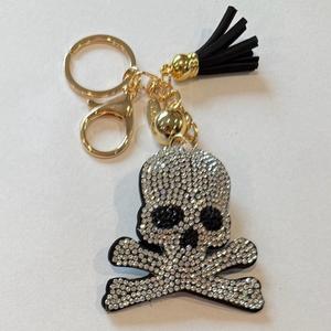 LGS Charms - Halloween and Autumn - Rhinestone Keychain for Zippy Bag Fashion Accessory with Tassel