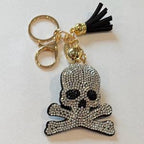 LGS Charms - Halloween and Autumn - Rhinestone Keychain for Zippy Bag Fashion Accessory with Tassel