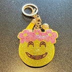 LGS Charms - Misc - Rhinestone Keychain for Zippy Bag Fashion Accessory with Tassel
