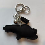 LGS Charms - Sports - Rhinestone Keychain Fashion Accessory with Tassel