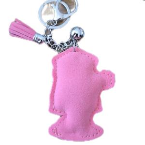 LGS Charms - Friends - Rhinestone Keychain for Zippy Bag Fashion Accessory with Tassel