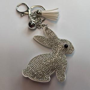 LGS Charms - Animals - Rhinestone Keychain Fashion Accessory with Tassel