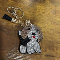 LGS Charms - Dogs & Cats - Rhinestone Keychain Fashion Accessory with Tassel