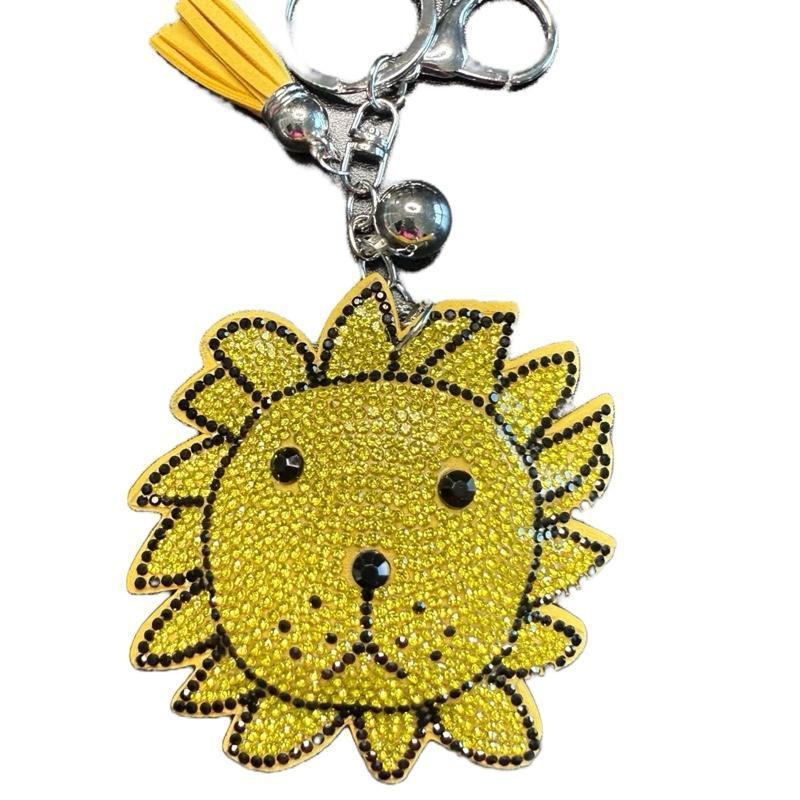 LGS Charms - Animals - Rhinestone Keychain Fashion Accessory with Tassel