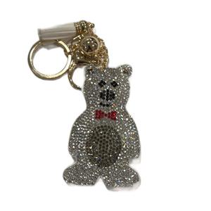 LGS Charms - Christmas - Rhinestone Keychain Fashion Accessory with Tassel