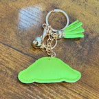 LGS Charms - Friends - Rhinestone Keychain for Zippy Bag Fashion Accessory with Tassel