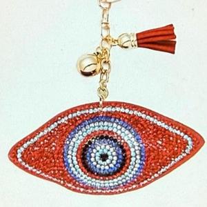 LGS Charms - Misc - Rhinestone Keychain for Zippy Bag Fashion Accessory with Tassel