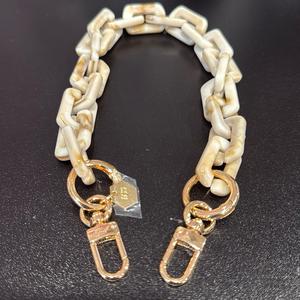 LGS Zip Links 18" Acrylic Bag Chains Purse Accessories