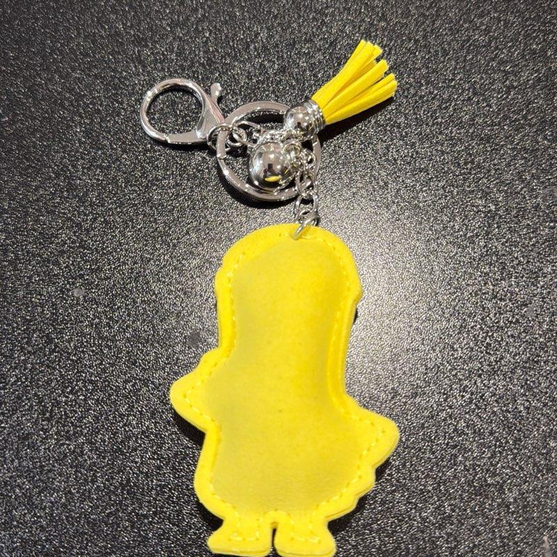 LGS Charms - Friends - Rhinestone Keychain for Zippy Bag Fashion Accessory with Tassel