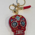 LGS Charms - Skulls - Rhinestone Keychain