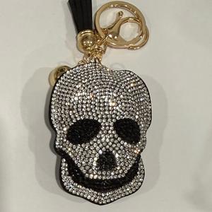 LGS Charms - Skulls - Rhinestone Keychain