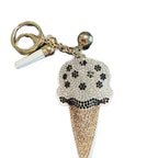 LGS Charms - Food & Drinks - Rhinestone Keychain Fashion Accessory with Tassel