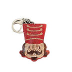 LGS Charms - Christmas - Rhinestone Keychain Fashion Accessory with Tassel