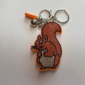 LGS Charms - Animals - Rhinestone Keychain Fashion Accessory with Tassel