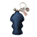 LGS Charms - Friends - Rhinestone Keychain for Zippy Bag Fashion Accessory with Tassel