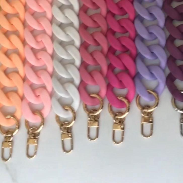 LGS Matte Bag Chains - 18”