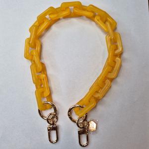 LGS Zip Links 18" Acrylic Bag Chains Purse Accessories
