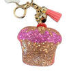 LGS Charms - Food & Drinks - Rhinestone Keychain Fashion Accessory with Tassel