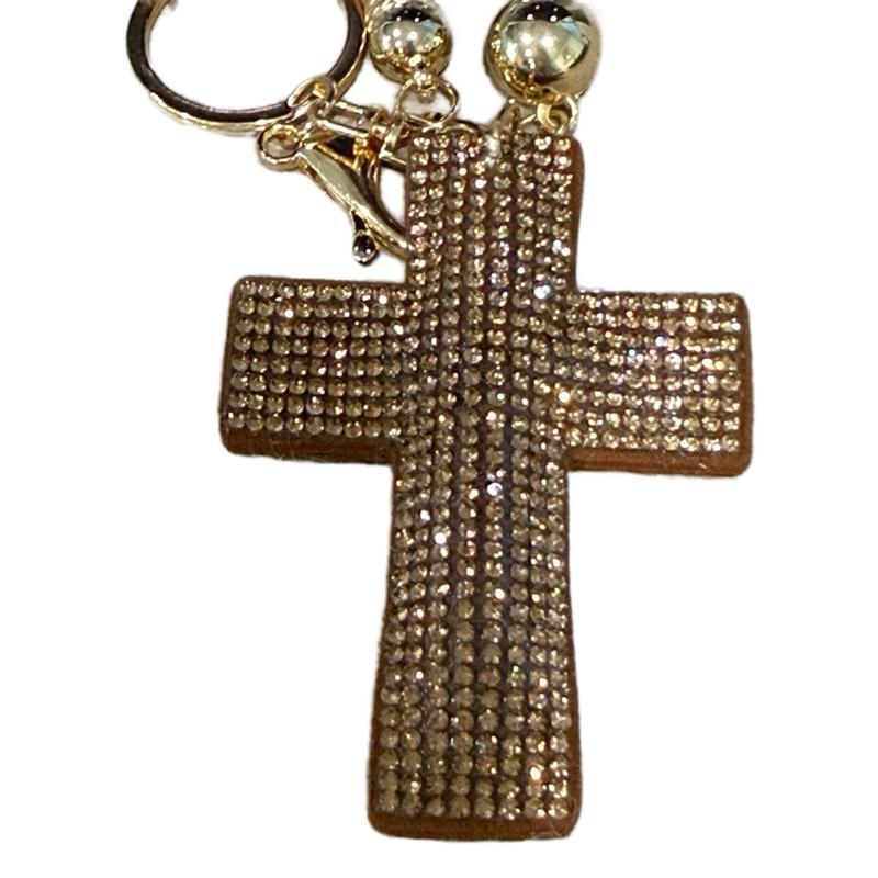 LGS Charms - Western - Rhinestone Keychain Fashion Accessory with Tassel