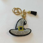 LGS Charms - Halloween and Autumn - Rhinestone Keychain for Zippy Bag Fashion Accessory with Tassel
