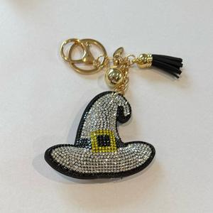 LGS Charms - Halloween and Autumn - Rhinestone Keychain for Zippy Bag Fashion Accessory with Tassel