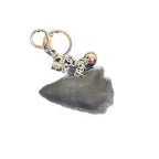 LGS Charms - Sports - Rhinestone Keychain Fashion Accessory with Tassel
