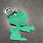 LGS Charms - Friends - Rhinestone Keychain for Zippy Bag Fashion Accessory with Tassel
