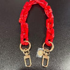 LGS Zip Links 18" Acrylic Bag Chains Purse Accessories