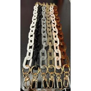 LGS Zip Loops 18" Acrylic Bag Chains Purse Accessories Purse Shoulder Straps
