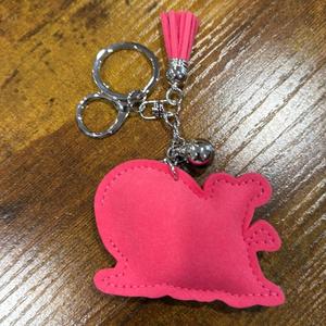 LGS Charms - Friends - Rhinestone Keychain for Zippy Bag Fashion Accessory with Tassel