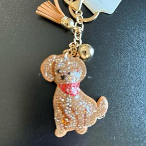 LGS Charms - Dogs & Cats - Rhinestone Keychain Fashion Accessory with Tassel