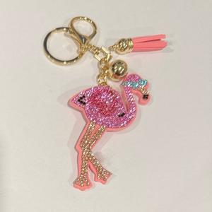 LGS Charms - Birds - Rhinestone Keychain Fashion Accessory with Tassel