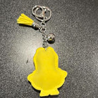 LGS Charms - Friends - Rhinestone Keychain for Zippy Bag Fashion Accessory with Tassel