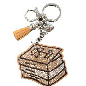 LGS Charms - Misc - Rhinestone Keychain for Zippy Bag Fashion Accessory with Tassel