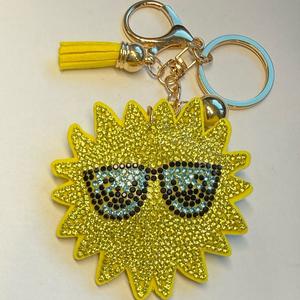 LGS Charms - Misc - Rhinestone Keychain for Zippy Bag Fashion Accessory with Tassel