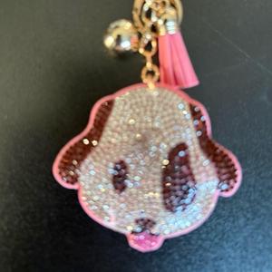 LGS Charms - Dogs & Cats - Rhinestone Keychain Fashion Accessory with Tassel