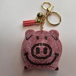 LGS Charms - Animals - Rhinestone Keychain Fashion Accessory with Tassel
